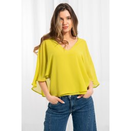 Bluza Hermosa verde-lime Ramia