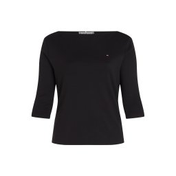 Tommy Hilfiger Curve Tricou negru