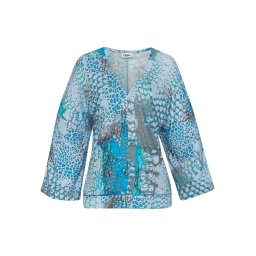 BUFFALO Bluză albastru / albastru deschis / gri închis