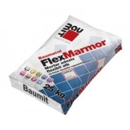Mortar Adeziv Flexibil Alb Baumacol Flexmarmor 25Kg / Palet 54 Saci