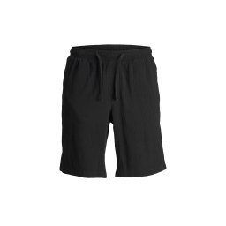 JACK & JONES Bermude Jpstjaiden Crinkle Jogger Short Sn Srt 12255861 C-N10 black