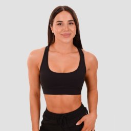 GymBeam Sutien sport Mesh Panel Black L