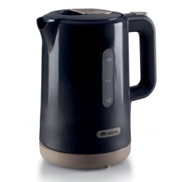 Cana electrica Ariete BREAKFAST 2846/00, 2200W, 1.7 L, Oprire automata, Filtru detasabil, Gri inchis