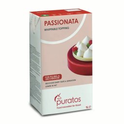 Crema vegetala pentru creme si decor Passionata Puratos, 1L