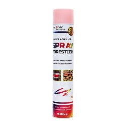 Vopsea spray marcaj forestier, roz, 750 ml, Breckner Germany