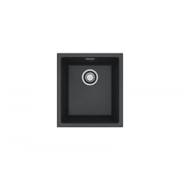 Chiuveta de bucatarie Alveus Omni 10, 40 cm, compozit, Negru mat, 1150042