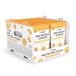 GymBeam Mini Protein Cookies 20 x 100 g unt de arahide caramel sărat