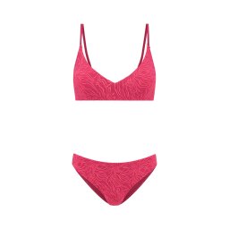 Shiwi Costum de baie două piese 'Lou' purpuriu / roșu pepene