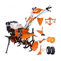 Ruris - 731ACC1 - Motosapa, General Engine, -, 7.5 CP, 560-830 mm, 3 viteze (2 inainte + 1 inapoi), benzina fara plumb, accesorii