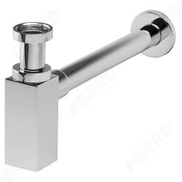 Sifon lavoar din alama 1 1/4 x 32 mm Quadro, crom