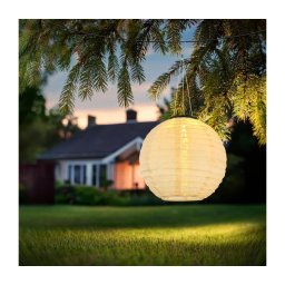 Globo 339700S - Lampă solară suspendată LED 0,5W 3V IP44 bej