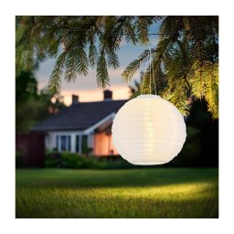 Globo 339700W - Lampă solară suspendată LED 0,5W/3V IP44 albă