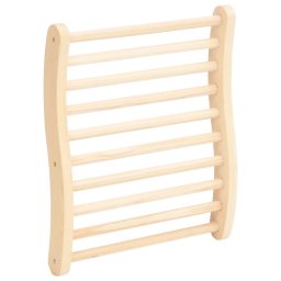 Spatar pentru sauna în forma de S, lemn masiv de pin GartenMobel Dekor