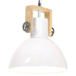 Lampa suspendata industriala, 25 W, alb, 30 cm, E27, rotund GartenMobel Dekor