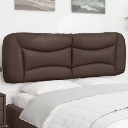 Perna pentru tablie pat, maro, 160 cm, piele artificiala GartenMobel Dekor