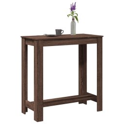 Masa de bar, stejar maro, 102x50x103,5 cm, lemn prelucrat GartenMobel Dekor