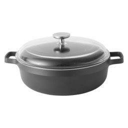 Cratita Gem BergHOFF, 28cm, 4.6L, 2 manere, capac, 28cm HighLine Cooking