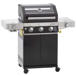 Gratar pe gaz Videro G3-S negru, RÖSLE Essential GrillCooking