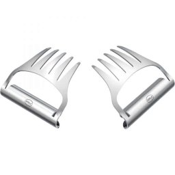 Set 2 gheare pentru Pulled Pork inox, ROSLE Essential GrillCooking