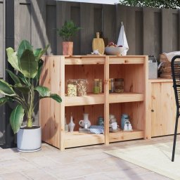 Dulap bucatarie de exterior, 106x55x92 cm, lemn masiv pin GartenMobel Dekor