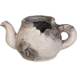 Decoratiune gradina/ghiveci de flori, MagicHome, ceramica, ceainic spart, 23.5x40x20.5 cm GartenVIP DiyLine