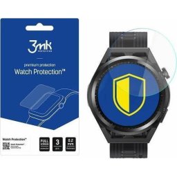 Folie protectie smartwatch 3mk FlexibleGlass pentru Huawei Watch GT Runner, Transparenta