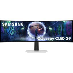 Monitor LED Odyssey OLED G9 G93SD, 49" Gaming Monitor, 240 Hz, QD-OLED, FreeSync Premium Pro