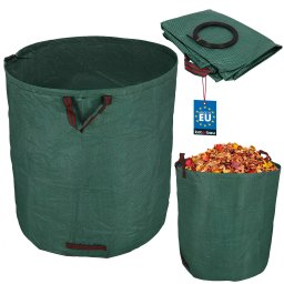 Grădină sac coș pentru frunze iarbă rotund pliabil 635 l