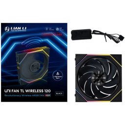 LIAN LI UNI FAN TL Wireless 120mm inversa légáramlás negru