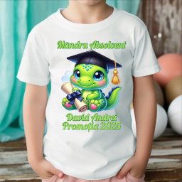 Tricou Personalizat Absolvire Gradinita , Dinozaur