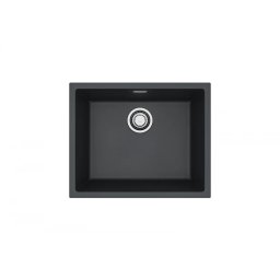 Chiuveta de bucatarie Alveus Omni 30, 55 cm, compozit, Negru, 1150055