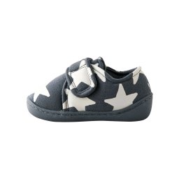 Next Papuci de casă gri închis / alb