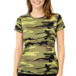 Tricou de camuflaj pentru damă, Malfini, model 95