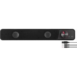 SOUNDBAR SPEEDLINK BRIO STEREO, 80Hz-18KHzNEGRU
