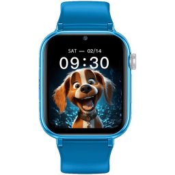 Smartwatch Kiddo 4G GPS Buton SOS Albastru