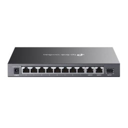 Switch DS111P, 8 porturi, PoE+, Negru