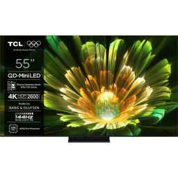 Televizor Mini LED TCL 55Q7C, 4K Ultra HD, 138 cm, Negru