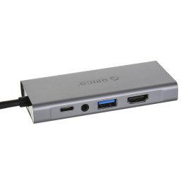 ORICO HUB USB-C VGA, HDMI, AUDIO, PD 60 W
