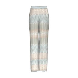 ONLY Pantaloni Onlalvira Life Mw Glitter Knt 15344393 14-4306 TCX cloud blue/cloud/blue