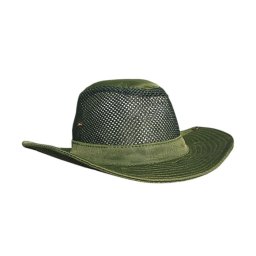 Pălărie verde cu plasă