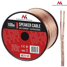 Accesorii Audio Hi-Fi Speaker cable 100m 2*1.5mm2 / 48*0.20CCA 3,5*7,0mm