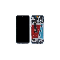 Display cu rama Huawei P30 Lite, MAR-LX1A, MAR-L21A, Blue