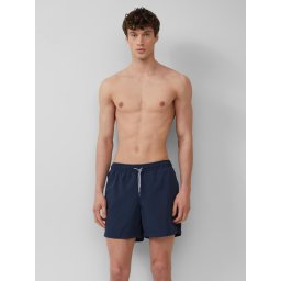 s.Oliver Pantaloni scurti barbati pentru inot cu croiala Regular fit, Bleumarin (SELECTATI MARIMEA: S)
