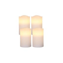 Eglo 410036 - Set de 4 decorațiuni de Crăciun cu LED MAY LED/0,066W/3xAAA albe