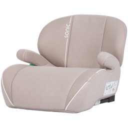Inaltator auto Chipolino Sonic I-Size 125-150 cm cu sistem Isofix tiramisu