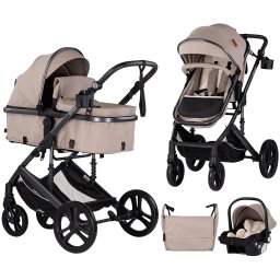 Carucior Chipolino Amore 3 in 1 tiramisu