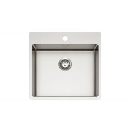 Chiuveta de bucatarie Alveus Nox 120, 54 cm, inox, 1149937