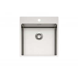 Chiuveta de bucatarie Alveus Nox 110, 49 cm, inox, 1149936