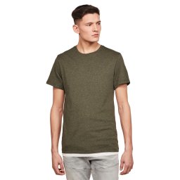 G-STAR Tricou kaki / negru