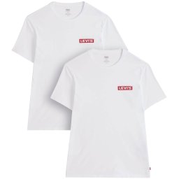 LEVI'S ® Tricou bleumarin / sângeriu / alb